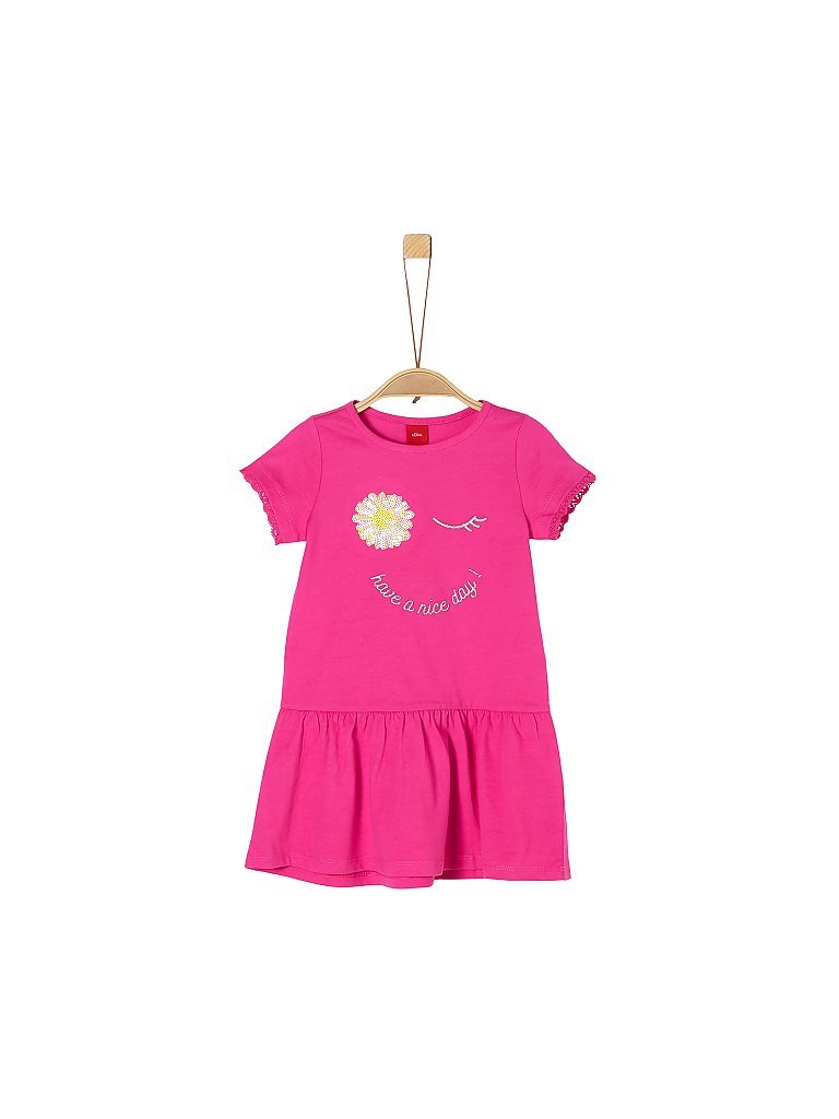 S.OLIVER Mädchenkleid pink | 140