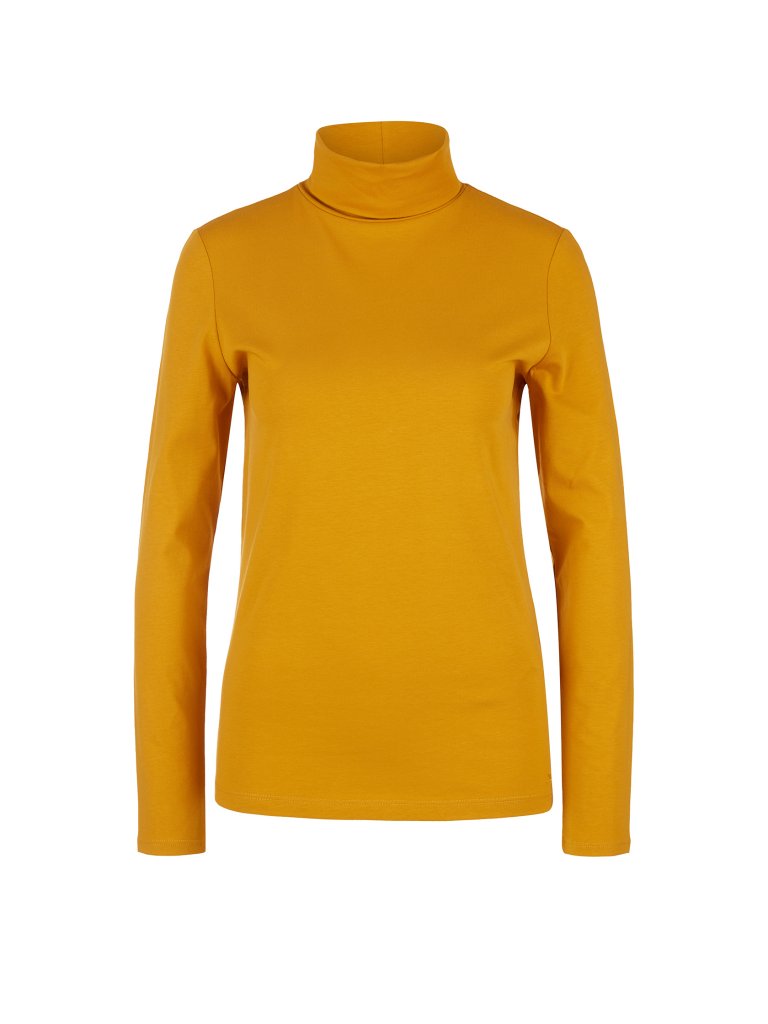 S.OLIVER Rollkragenshirt gelb | 34