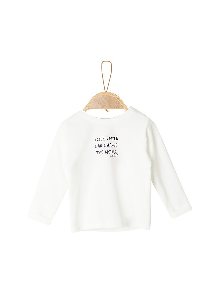 S.OLIVER Baby Langarmshirt weiß | 68
