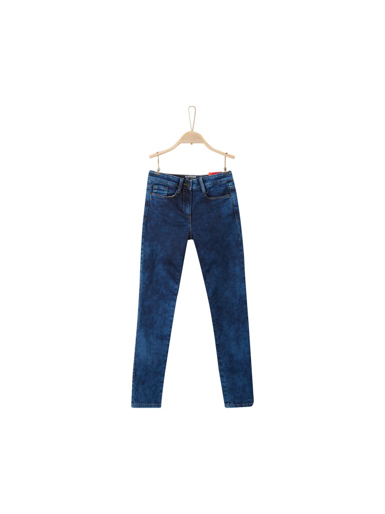 S.OLIVER Mädchen Joggjeans Regular blau | 146