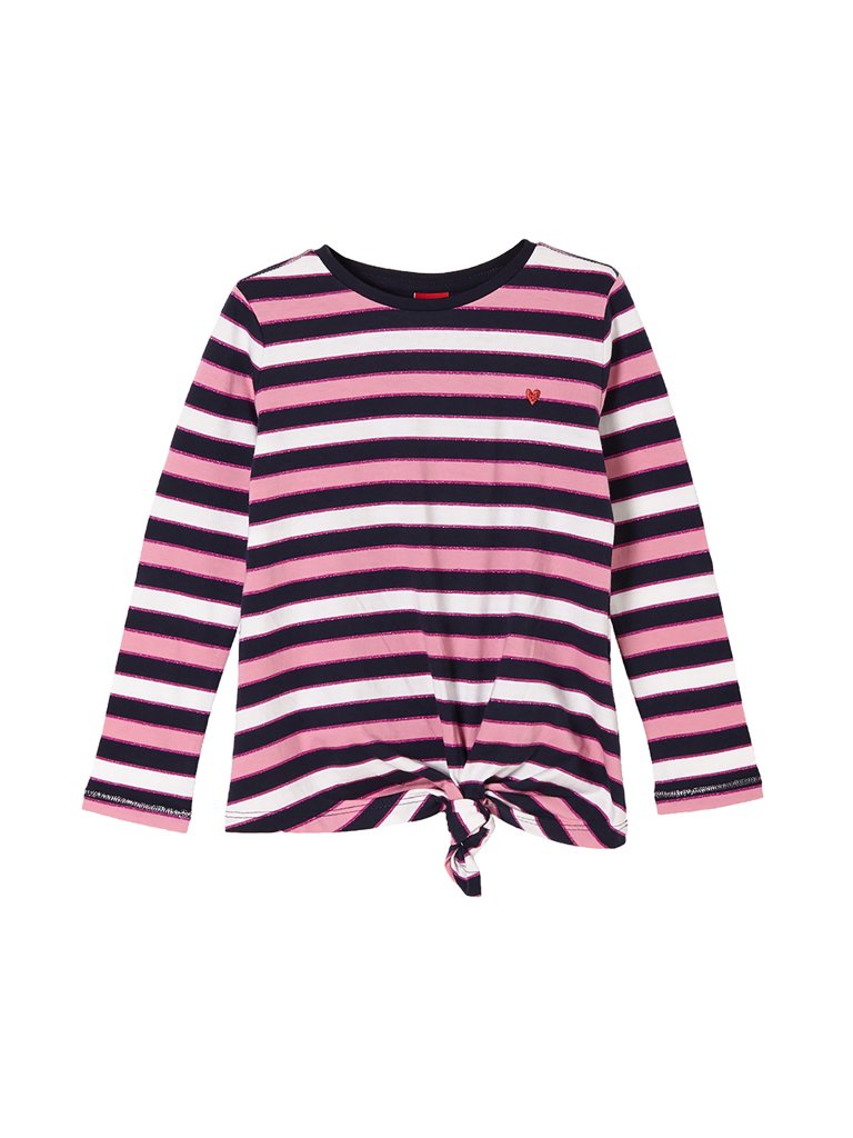 S.OLIVER Mädchen Langarmshirt blau | 128-134