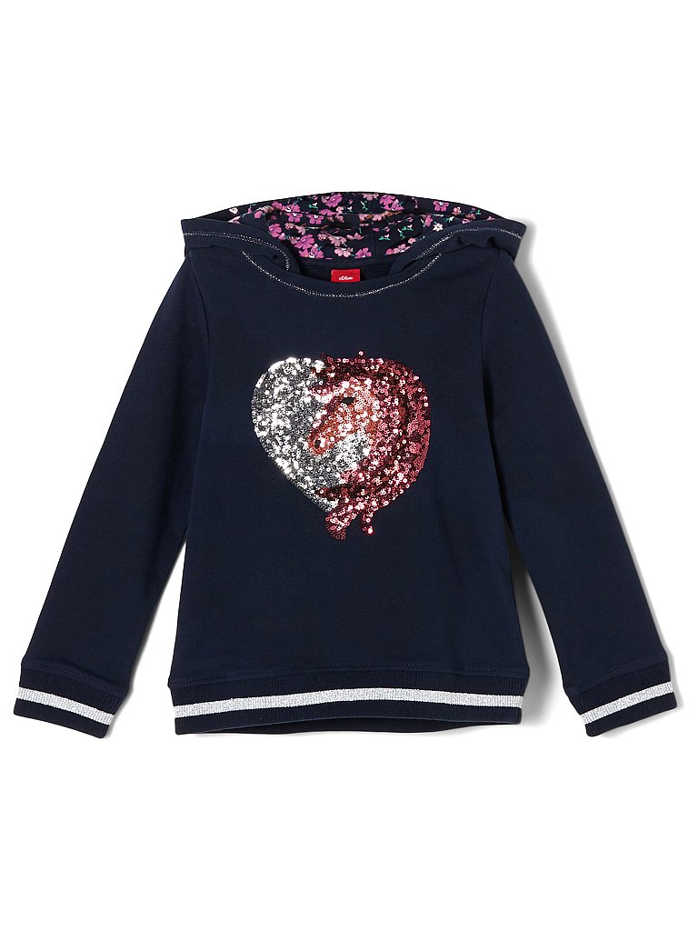 S.OLIVER Mädchen Sweater blau | 116-122