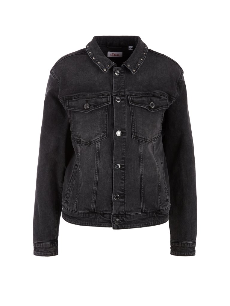 S.OLIVER Jeansjacke  grau | 34