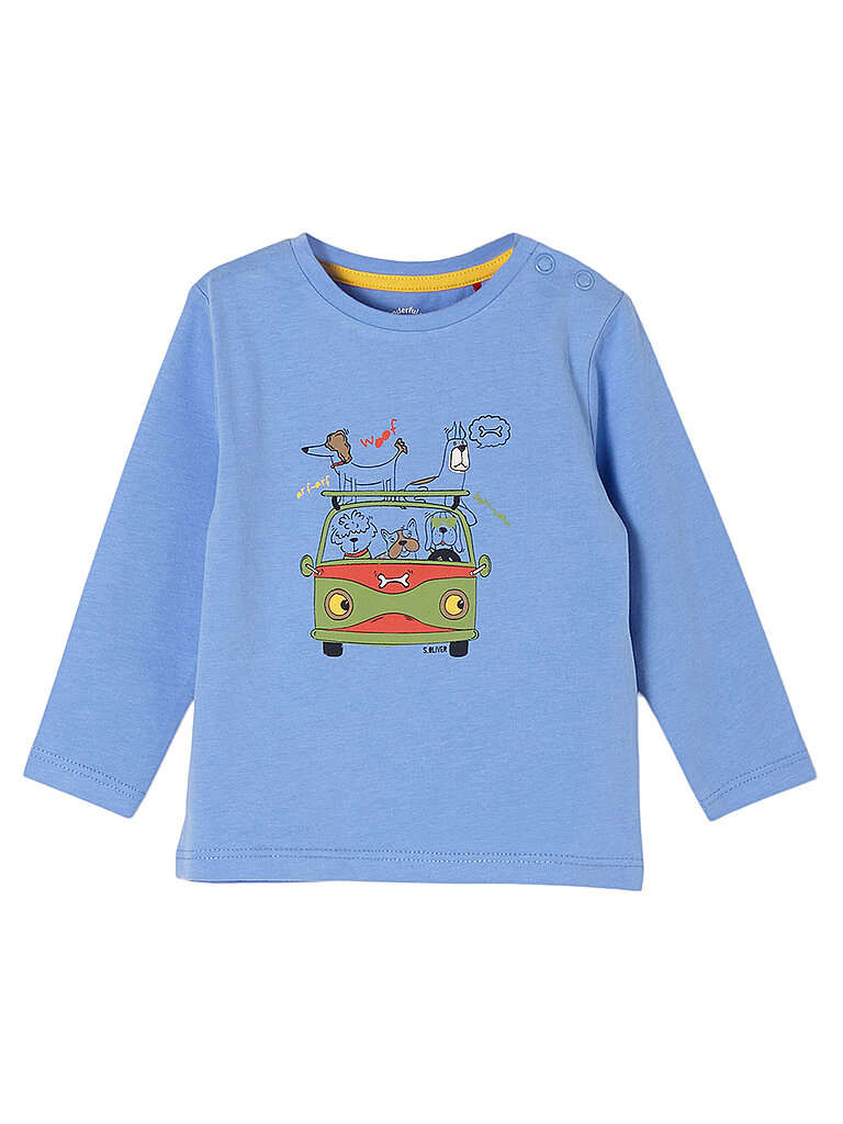 S.OLIVER Jungen Langarmshirt  blau | 62