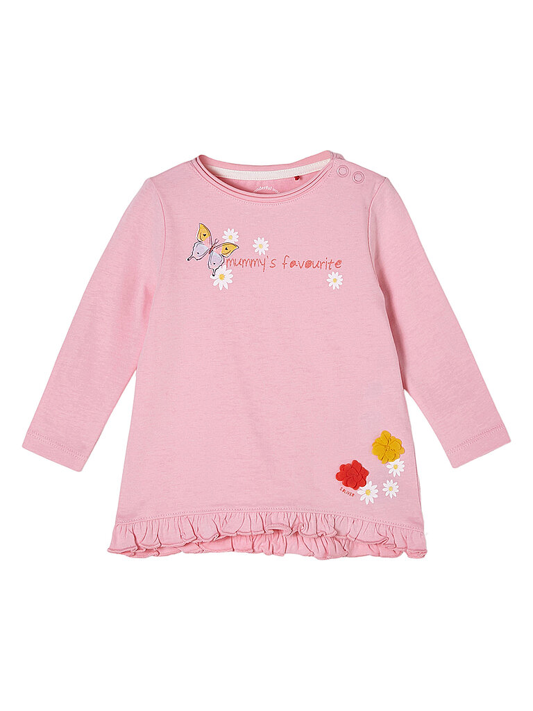 S.OLIVER Mädchen Langarmshirt rosa | 68
