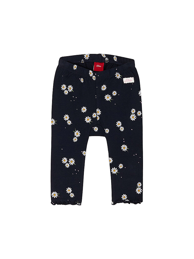 S.OLIVER Mädchen Legging  blau | 50-56