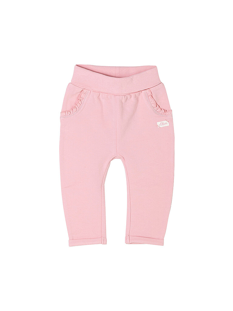 S.OLIVER Mädchen Jogginghose  rosa | 62