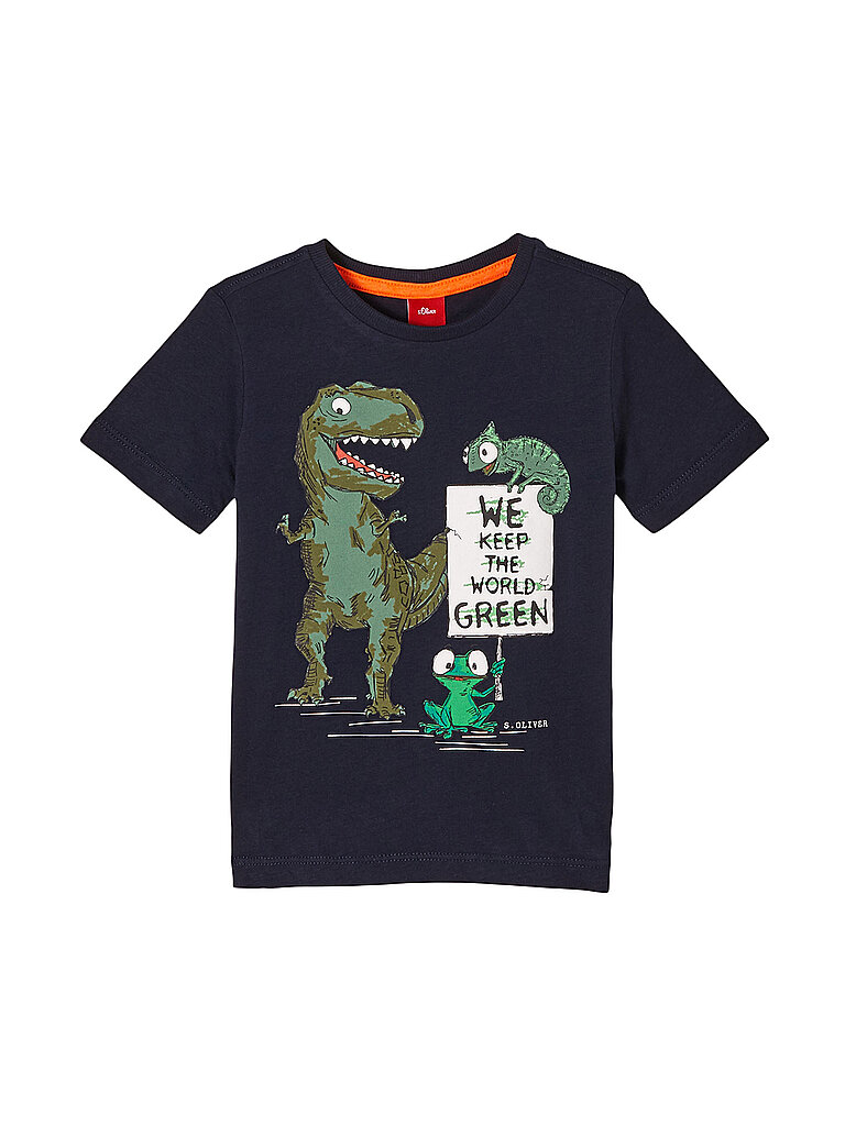 S.OLIVER T Shirt blau | 104-110
