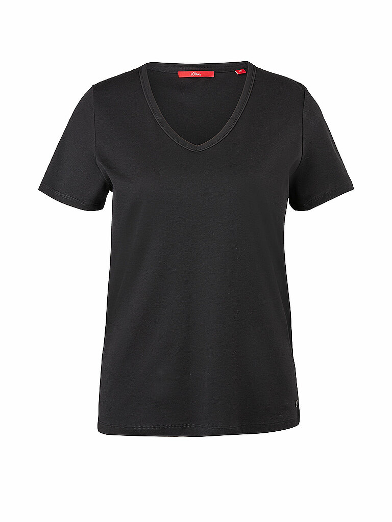 S.OLIVER T-Shirt schwarz | 34