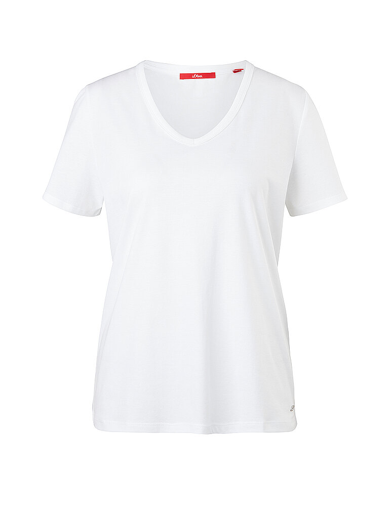 S.OLIVER T-Shirt weiß | 34