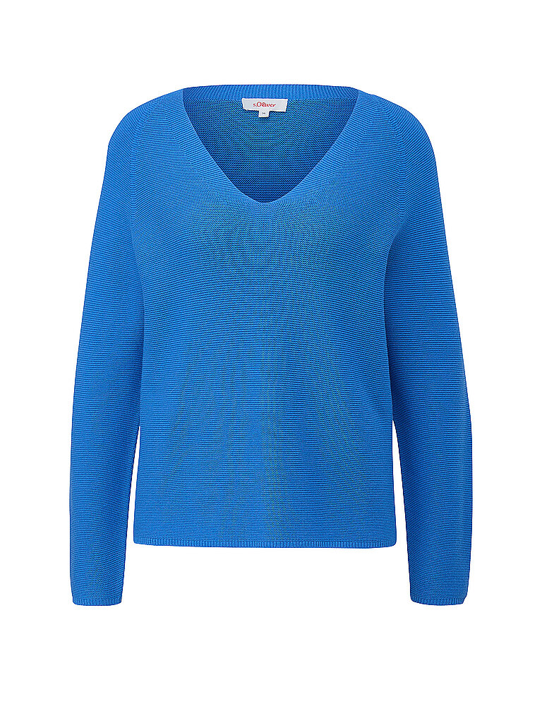 s.oliver pullover blau | 40