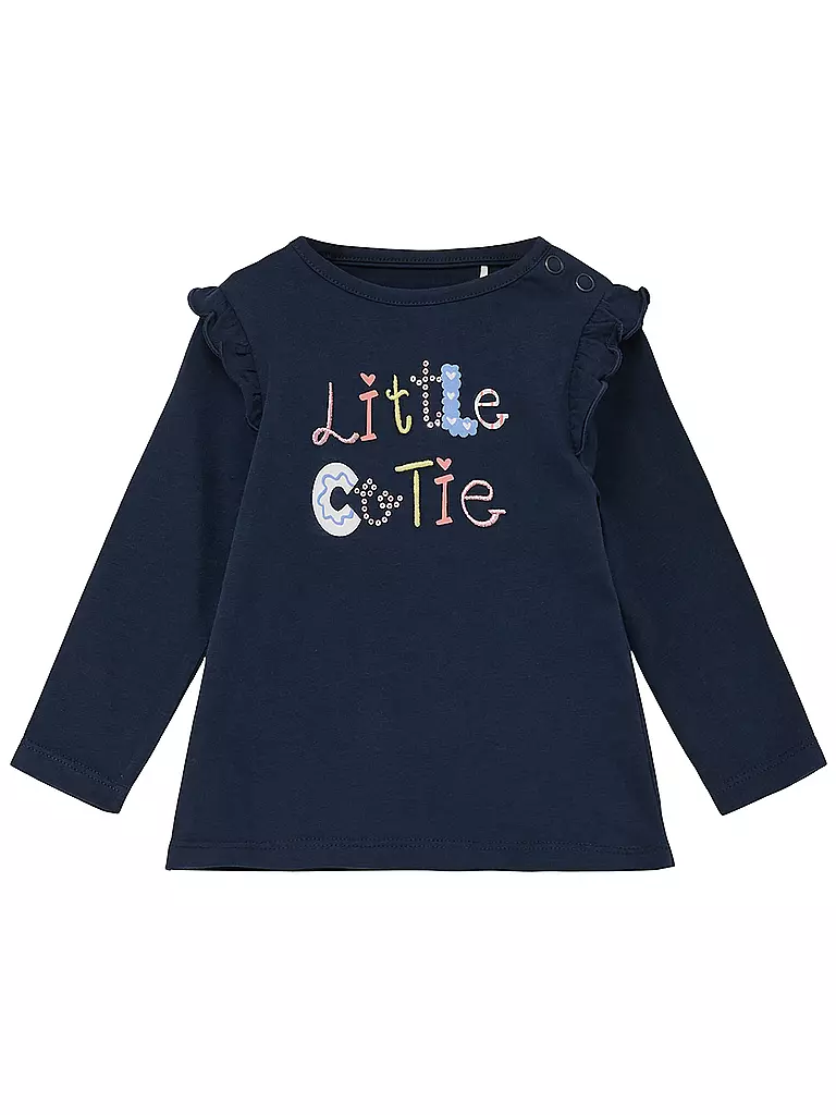 S.OLIVER | Baby Langarmshirt  | dunkelblau