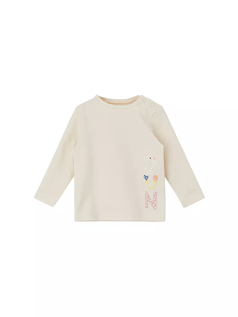 S.OLIVER | Baby Langarmshirt | beige