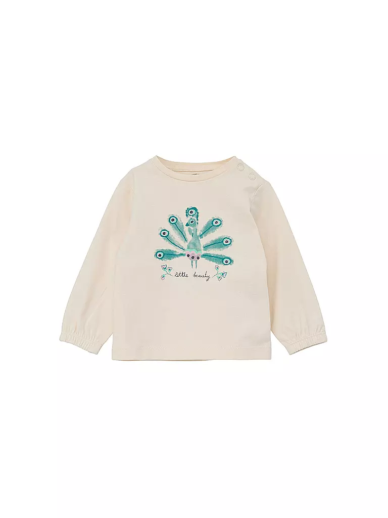 S.OLIVER | Baby Langarmshirt | creme