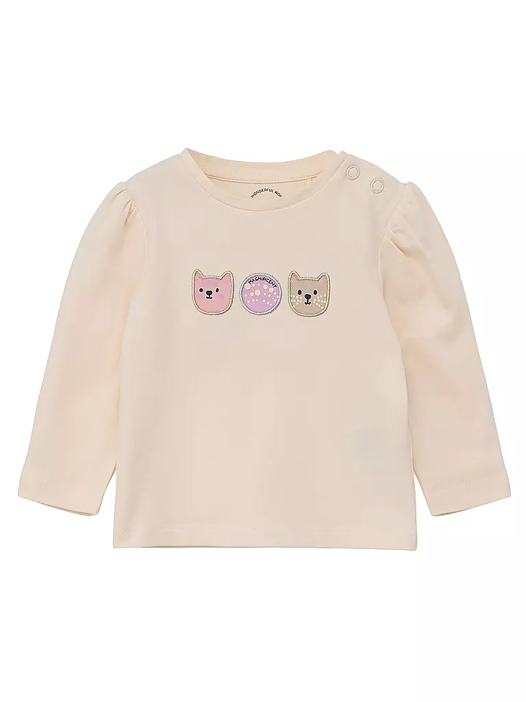 S.OLIVER | Baby Langarmshirt | creme