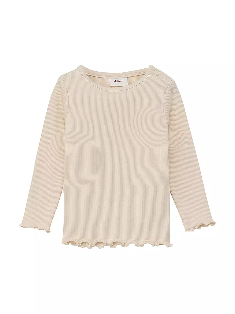 S.OLIVER | Baby Langarmshirt | creme