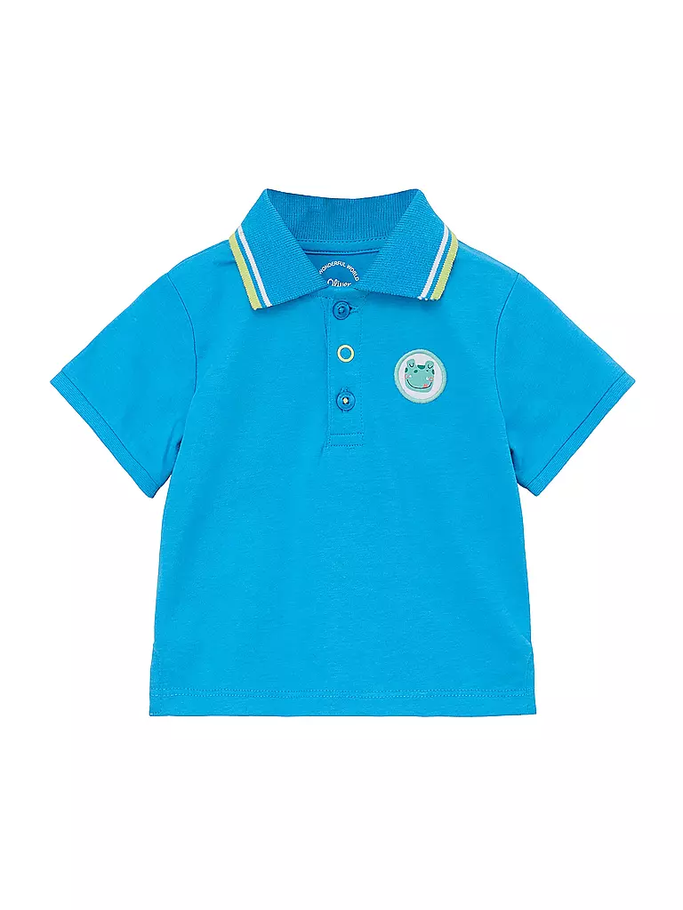 S.Oliver Baby-Jungen Langarm T-Shirt – Aus Weicher Baumwolle, Mit Hundemotiv, Druckknöpfe Am Ausschnitt