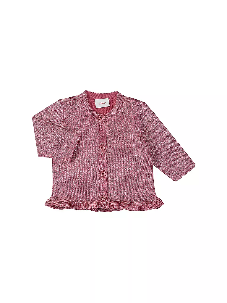 S.OLIVER | Baby Strickjacke | pink