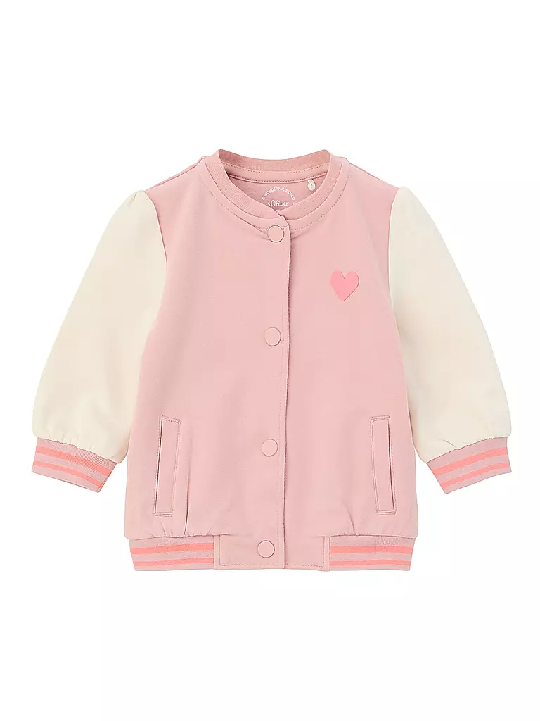 S.OLIVER | Baby Sweatjacke | rosa