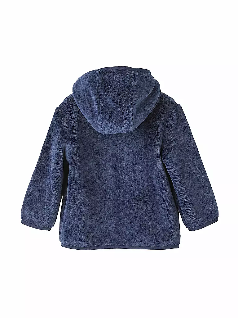 S.OLIVER | Baby Teddyjacke | dunkelblau