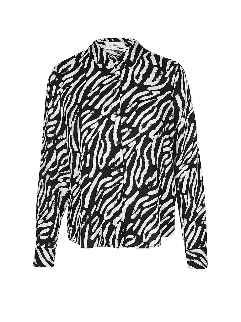 S.OLIVER | Bluse  | schwarz