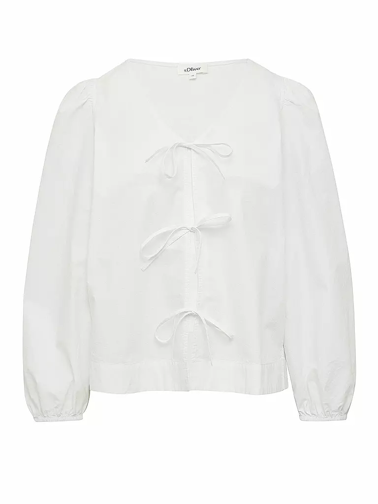 S.OLIVER | Bluse  | weiss