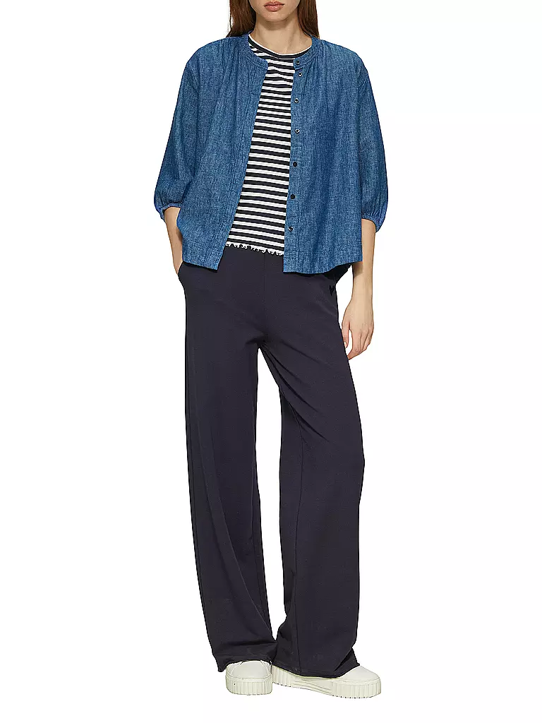S.OLIVER | Bluse  | blau