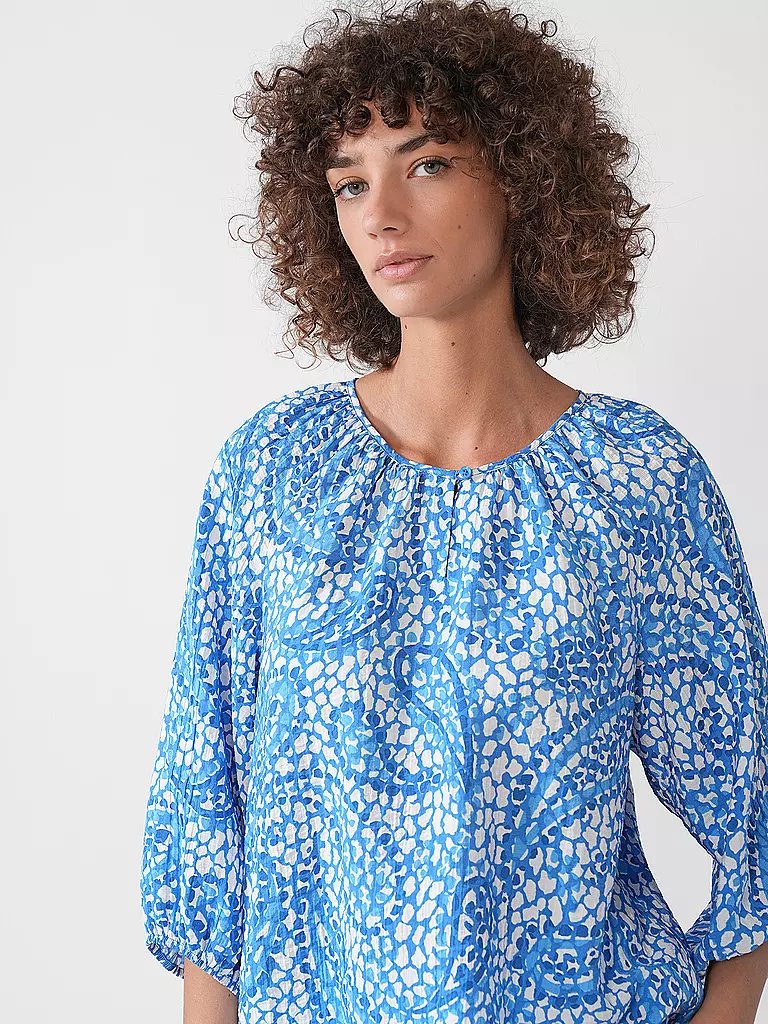 S.OLIVER | Bluse  | blau