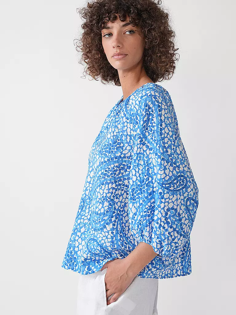 S.OLIVER | Bluse  | blau