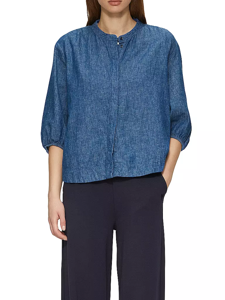 S.OLIVER | Bluse  | blau