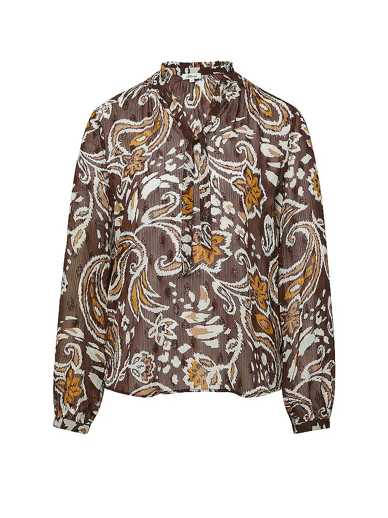 S.OLIVER | Bluse | braun