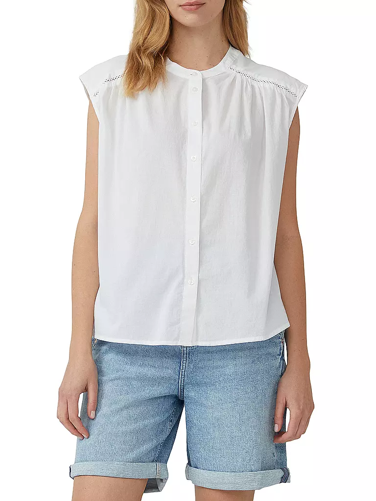S.OLIVER | Bluse | weiss