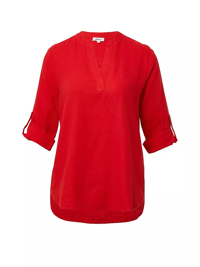 S.OLIVER | Blusenshirt  | rot