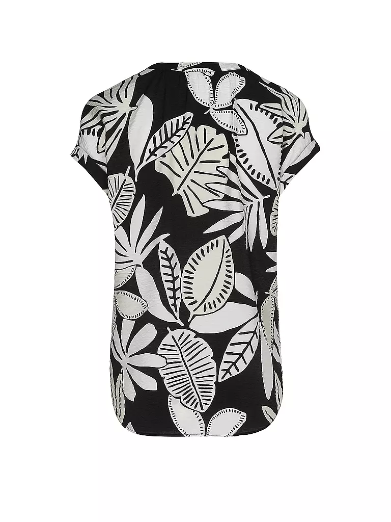 S.OLIVER | Blusenshirt  | schwarz