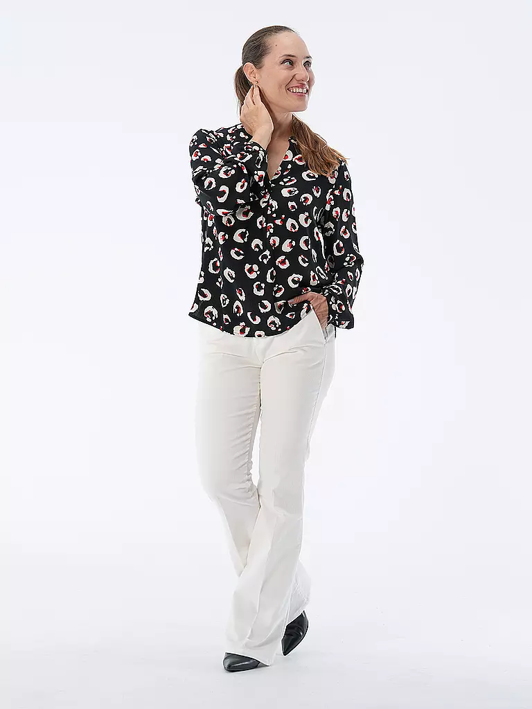 S.OLIVER | Blusenshirt | schwarz