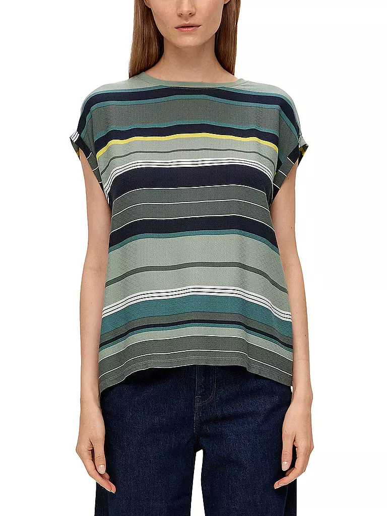 S.OLIVER | Blusenshirt | grün