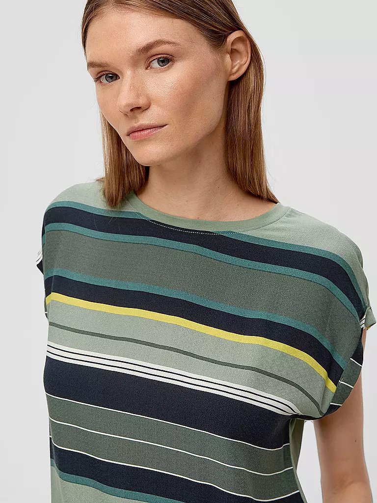 S.OLIVER | Blusenshirt | grün