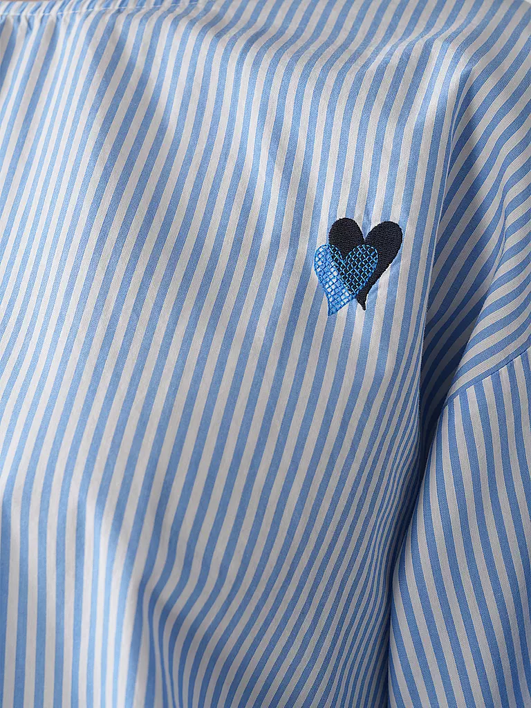 S.OLIVER | Blusenshirt | blau