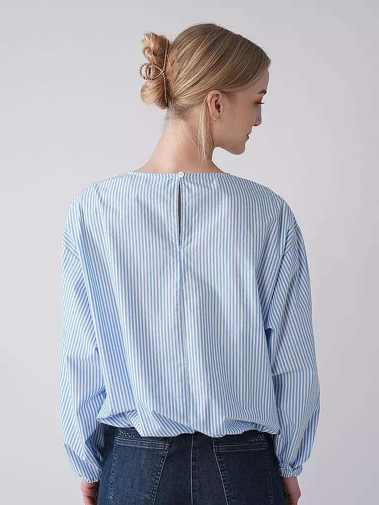 S.OLIVER | Blusenshirt | blau