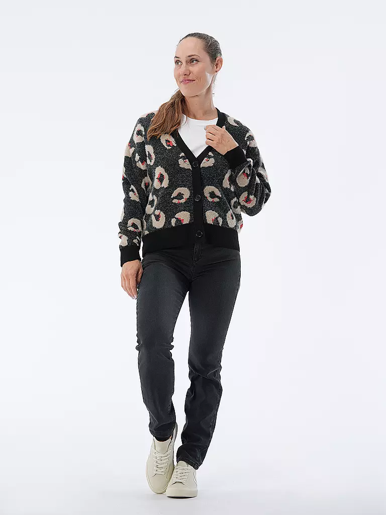 Maglia Manica Lunga Donna S.Oliver – Marrone Mélange – Polsini A Coste E Spacchi Laterali