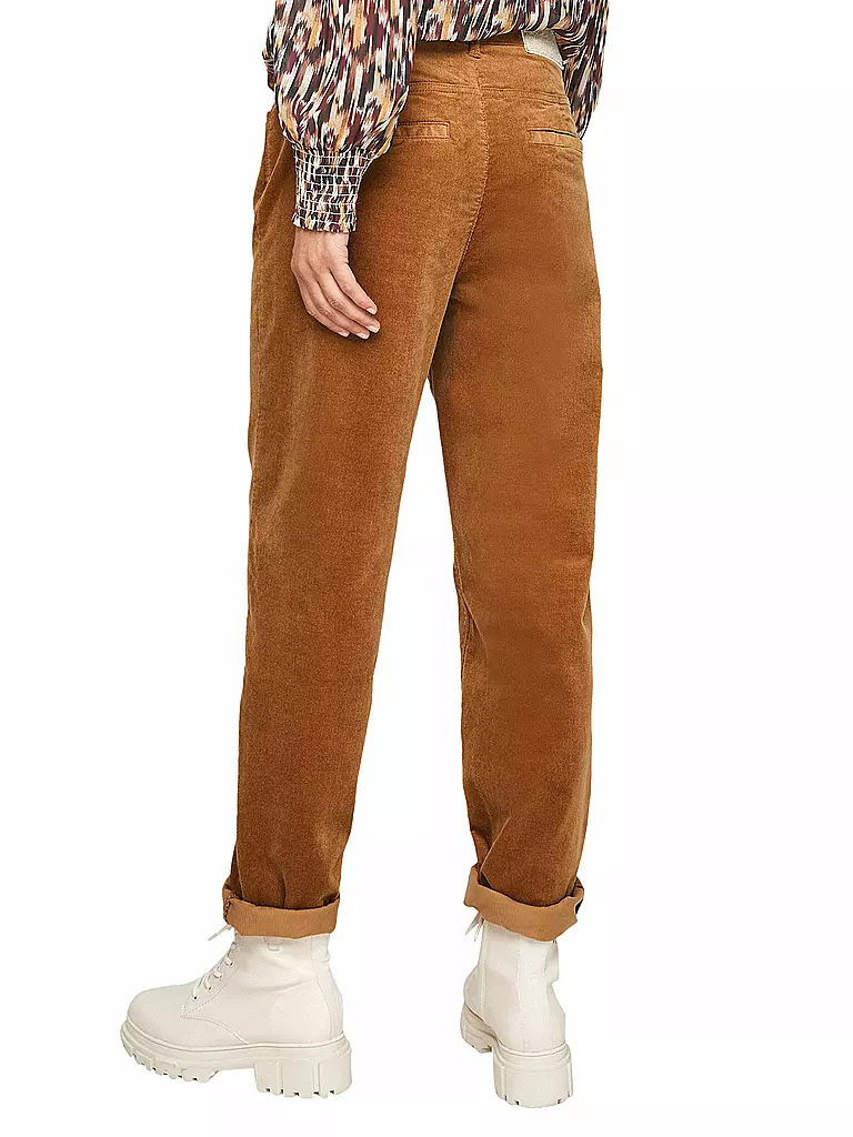 S.OLIVER | Cordhose Regular Fit | camel