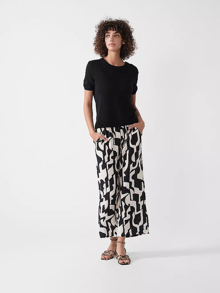 S.OLIVER | Culotte  | schwarz