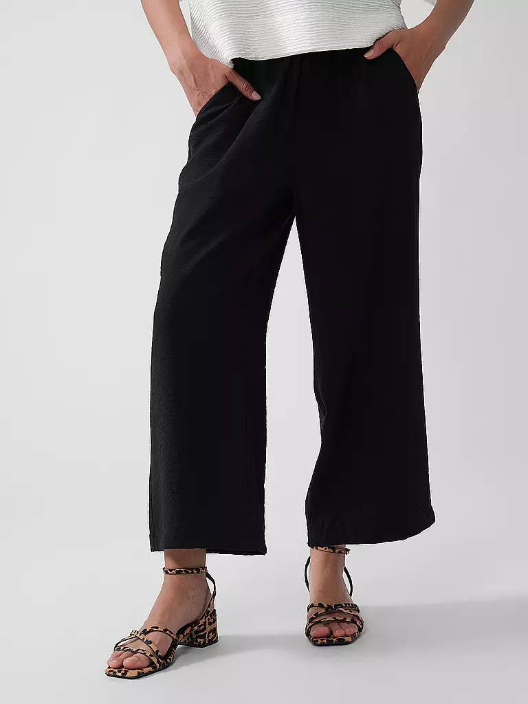 S.OLIVER | Culotte | schwarz