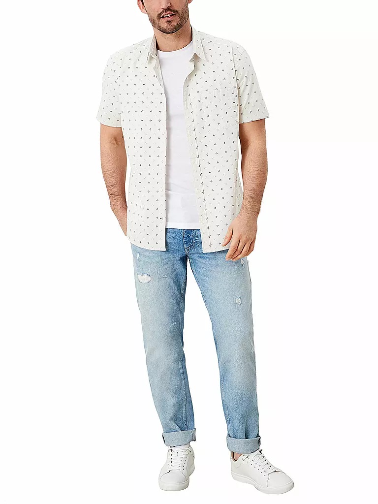 S.OLIVER | Hemd Regular Fit | weiss