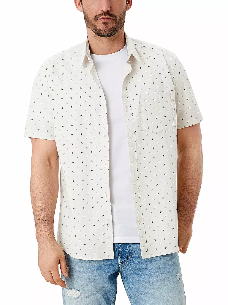 S.OLIVER | Hemd Regular Fit | weiss