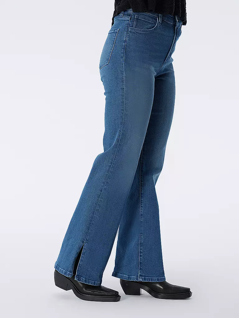 S.OLIVER | Highwaist Jeans Flared Fit | blau