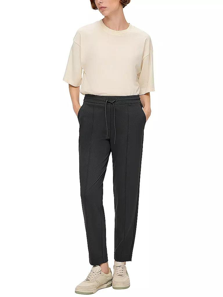 S.OLIVER | Hose Jogging Fit | dunkelgrün