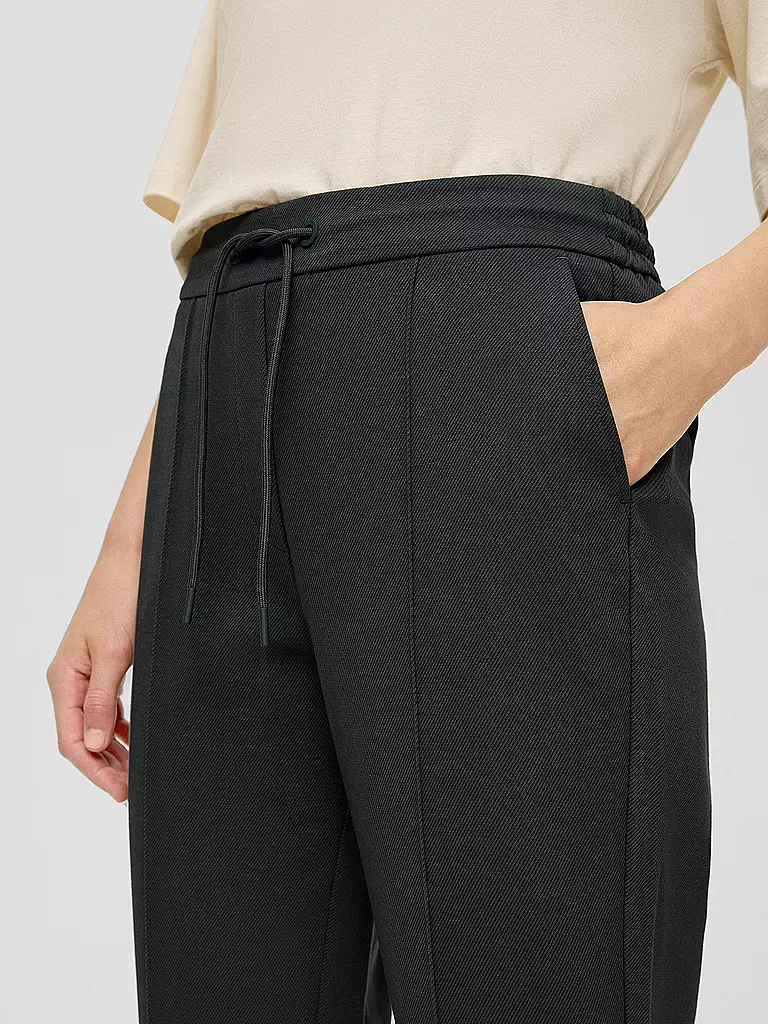 S.OLIVER | Hose Jogging Fit | schwarz