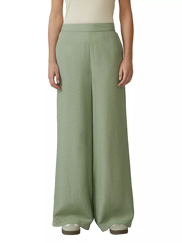 S.OLIVER | Hose Wide Leg | dunkelblau