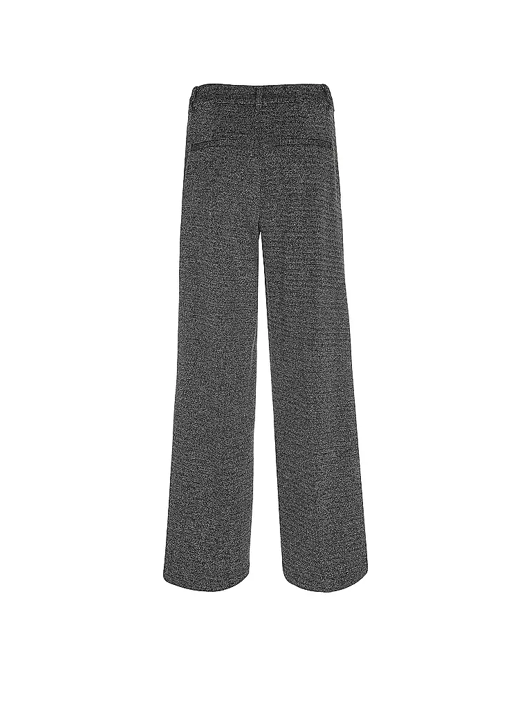 S.OLIVER | Hose Wide Leg | schwarz